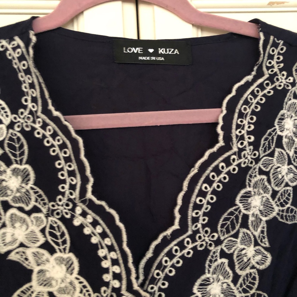 Love Kuza mini tie dress